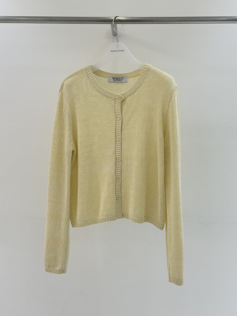 MONDAY TO SUNDAY韓國代購女裝新款職業休閑26春夏針織衫MONDAY TO SUNDAY針織衫圖色2