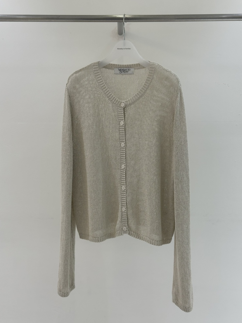 MONDAY TO SUNDAY韓國代購女裝新款職業休閑26春夏針織衫MONDAY TO SUNDAY針織衫圖色3