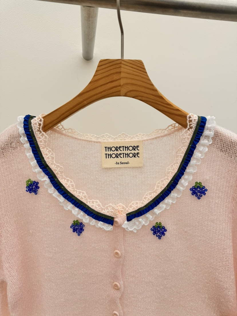 THORE韓國代購女士新款時尚26春夏推薦真品人氣職業針織衫THORE針織衫