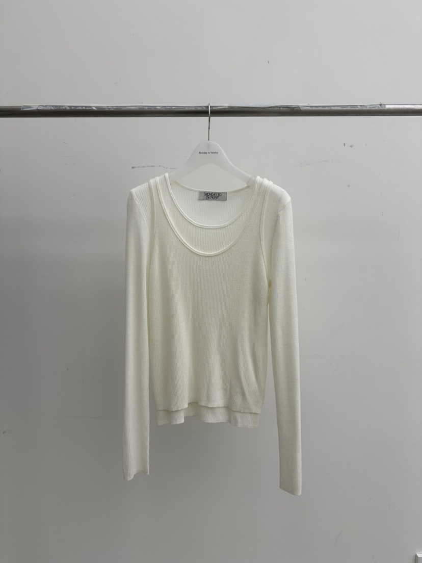 MONDAY TO SUNDAY韓國代購女裝新款推薦時尚熱賣人氣套裝MONDAY TO SUNDAY套裝圖色2