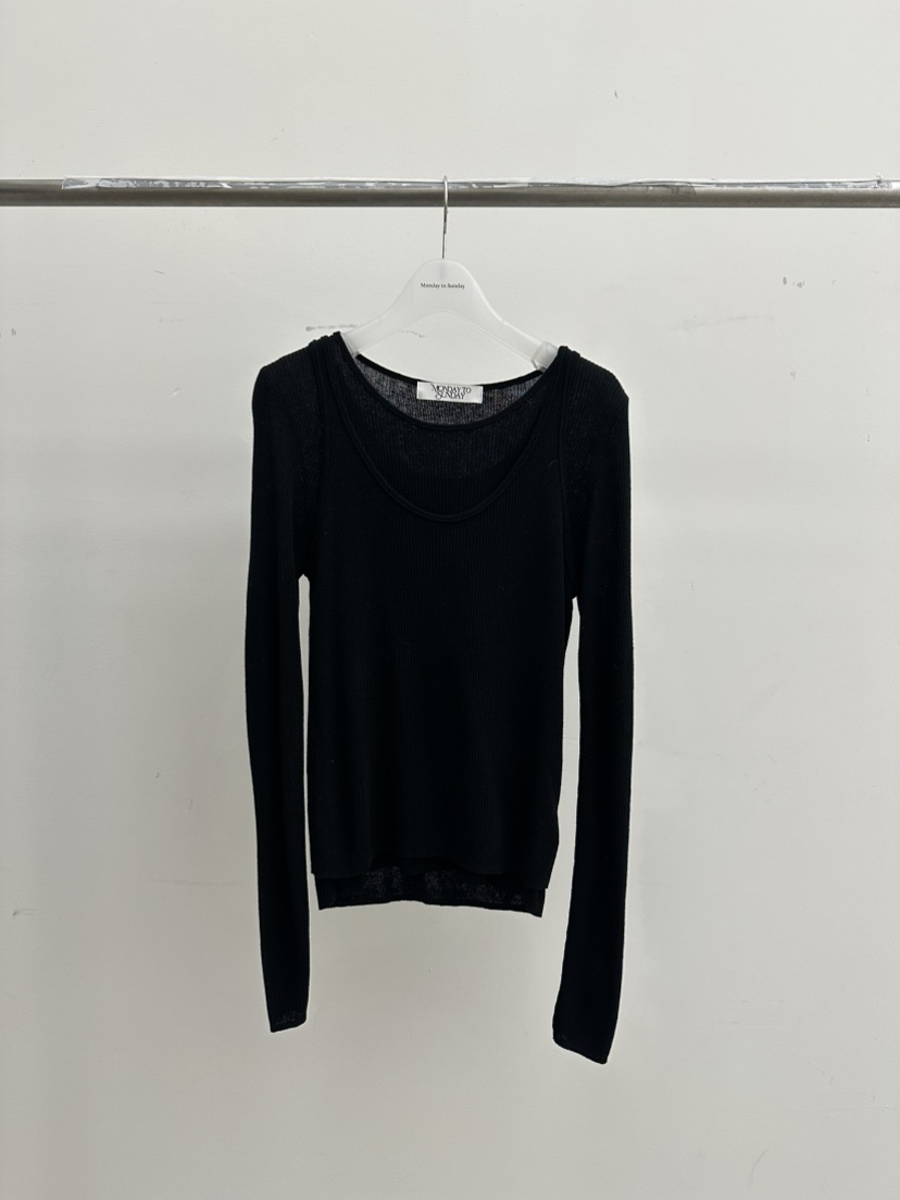 MONDAY TO SUNDAY韓國代購女裝新款推薦時尚熱賣人氣套裝MONDAY TO SUNDAY套裝圖色4