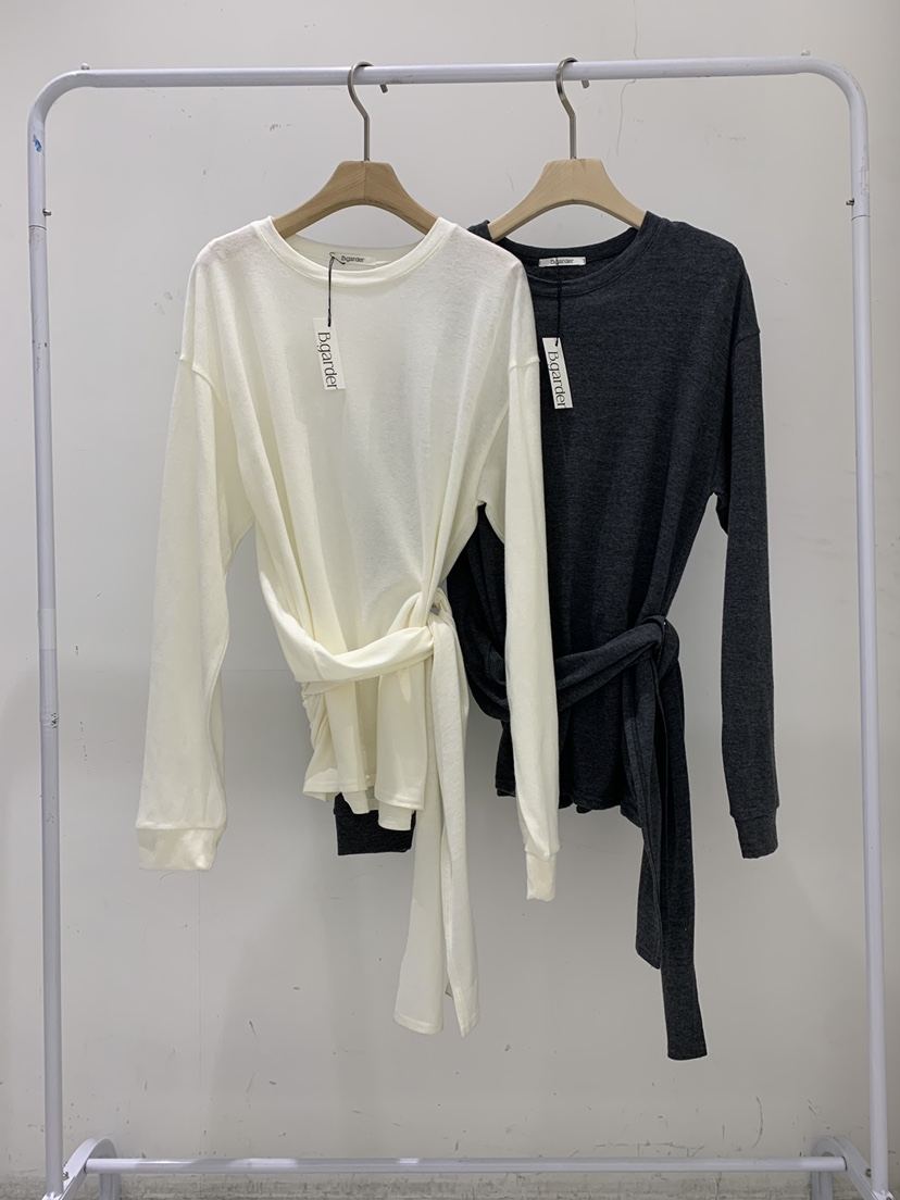 B_GARDER東大門代購女裝新款休閑職業時尚推薦人氣長袖T恤B.GARDER長袖T恤