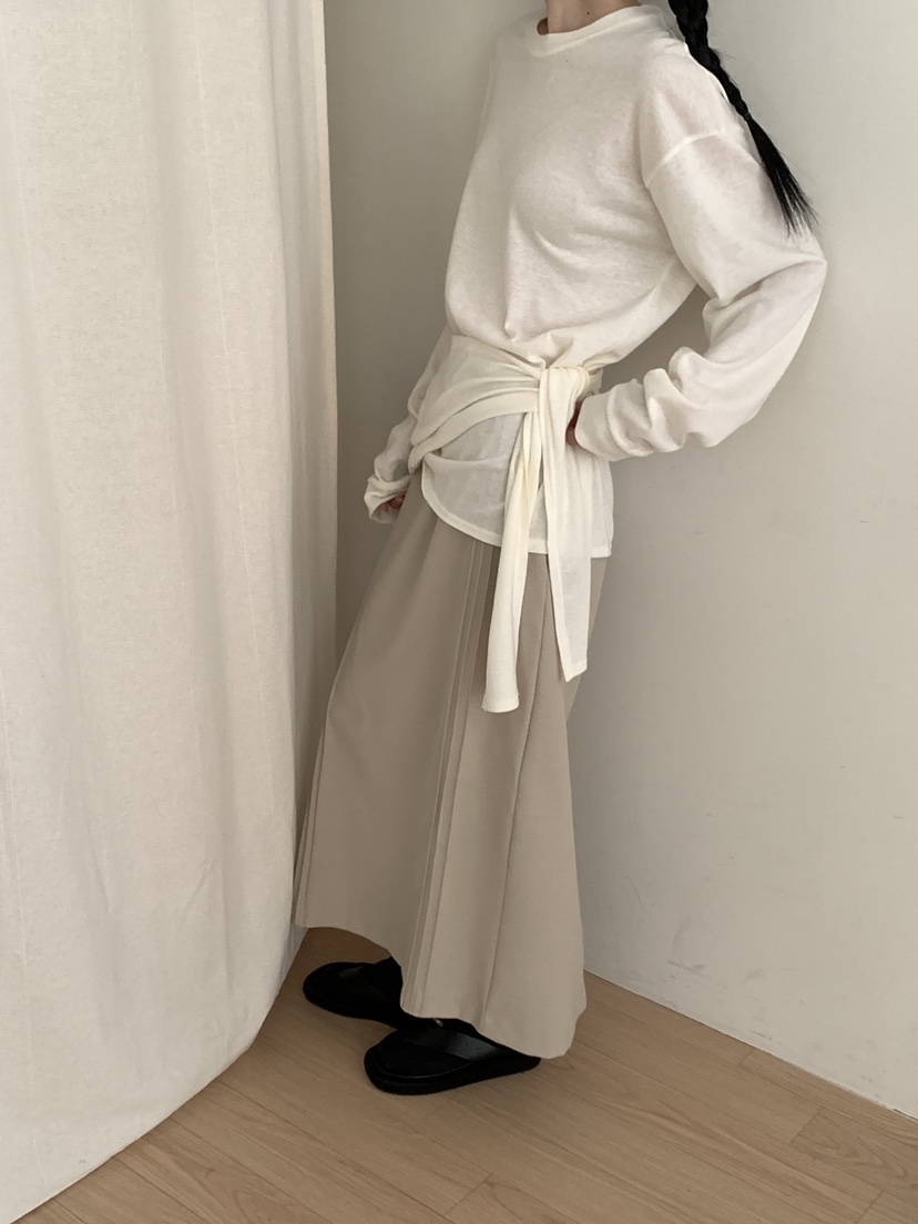 B_GARDER東大門代購女裝新款休閑職業時尚推薦人氣長袖T恤B.GARDER長袖T恤