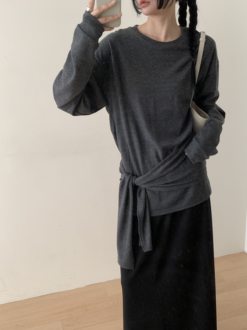 B_GARDER東大門代購女裝新款休閑職業時尚推薦人氣長袖T恤B.GARDER長袖T恤