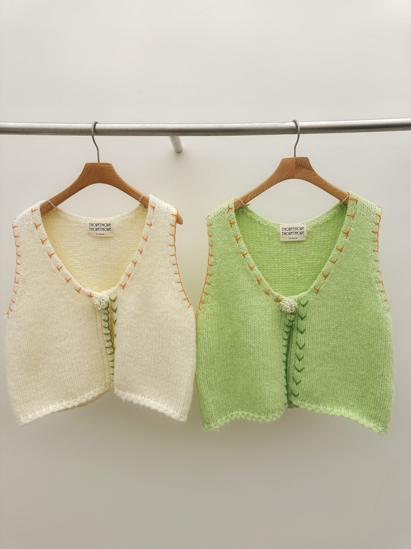 THORE東大門實拍女裝新品推薦職業26春夏休閑真品熱賣馬甲THORE馬甲