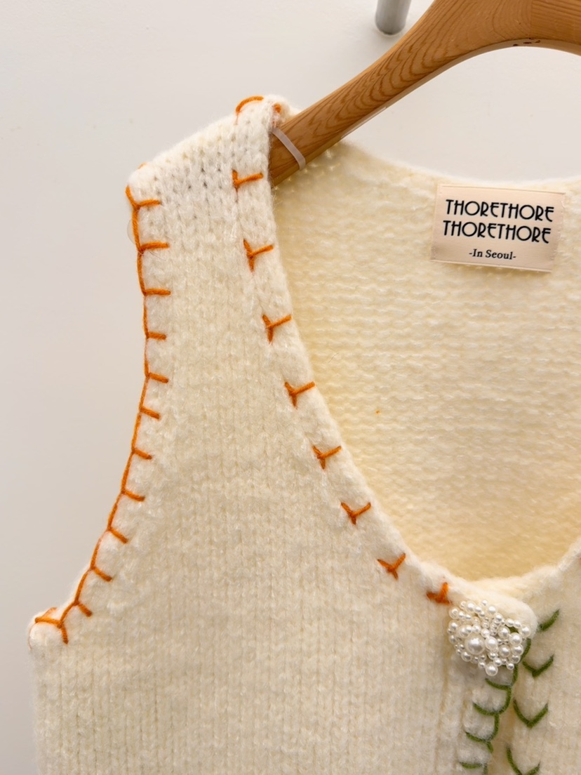 THORE東大門實拍女裝新品推薦職業26春夏休閑真品熱賣馬甲THORE馬甲