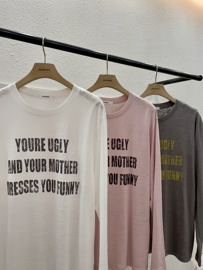 EGGPLANT韓國代購女裝新品時尚26春夏推薦職業人氣長袖T恤EGGPLANT長袖T恤
