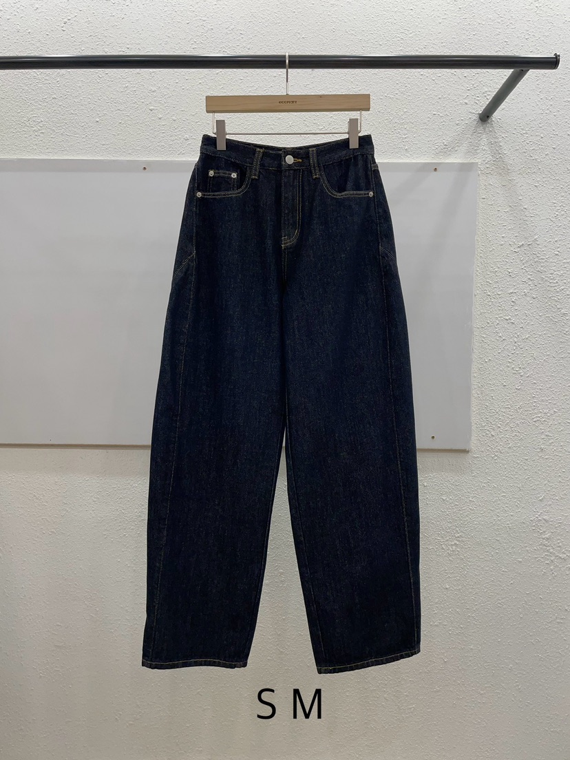 EGGPLANT東大門直郵女裝新品休閑時尚人氣26春夏真品牛仔褲EGGPLANT牛仔褲