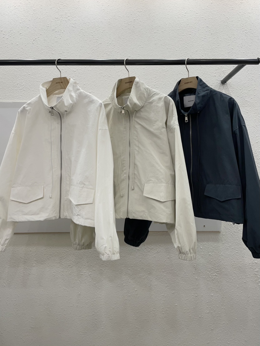 EGGPLANT東大門代購女士新款真品推薦26春夏熱賣夾克高領EGGPLANT夾克