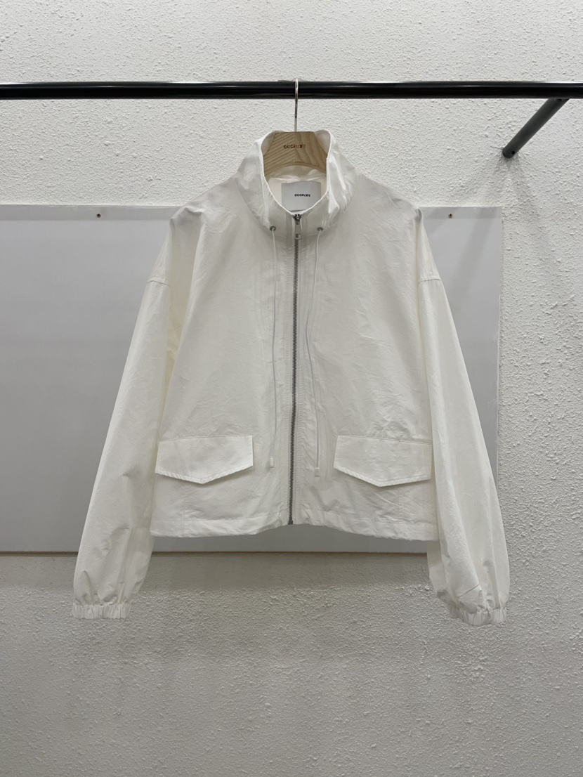 EGGPLANT東大門代購女士新款真品推薦26春夏熱賣夾克高領EGGPLANT夾克圖色1