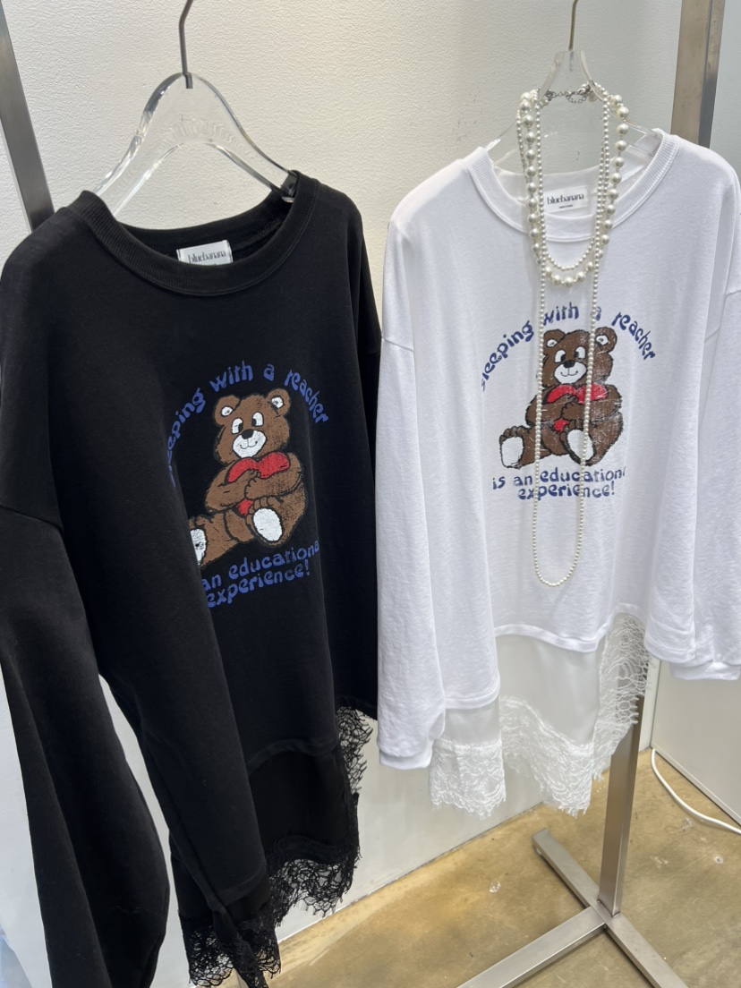 BLUE BANANA東大門實拍女裝新品真品時尚長袖T恤不含項鏈BLUE BANANA長袖T恤