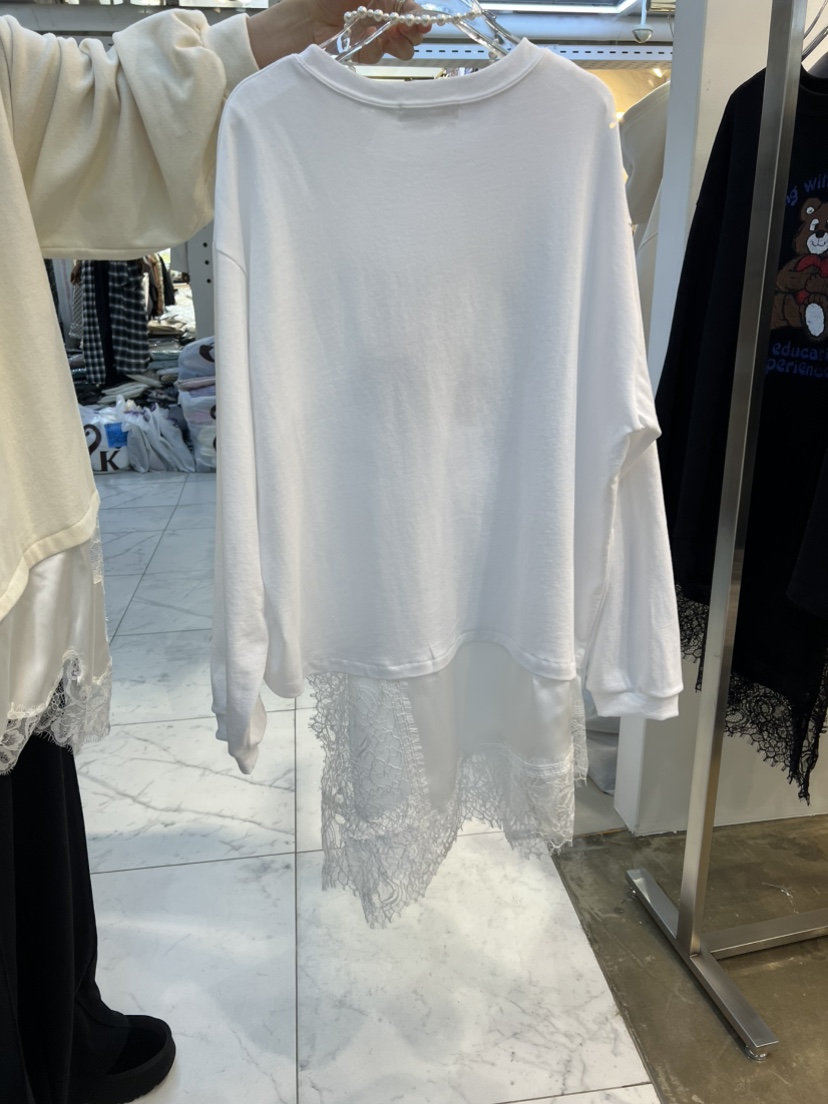 BLUE BANANA東大門實拍女裝新品真品時尚長袖T恤不含項鏈BLUE BANANA長袖T恤