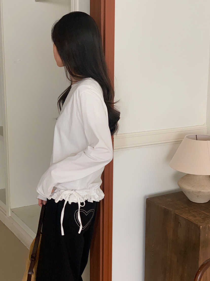 FORMSTUDIO韓國代購女士新品休閑真品推薦熱賣人氣長袖T恤FORMSTUDIO長袖T恤