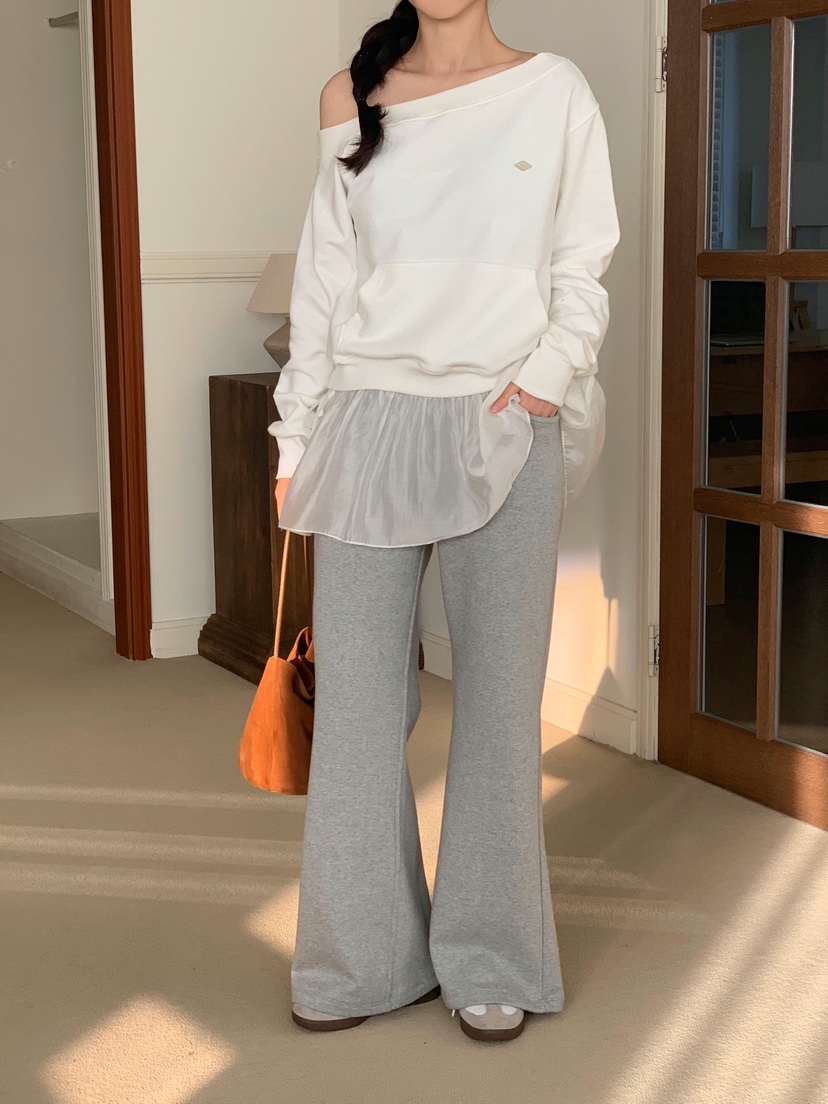 FORMSTUDIO東大門代購女裝新款人氣推薦真品時尚休閑褲喇叭FORMSTUDIO休閑褲