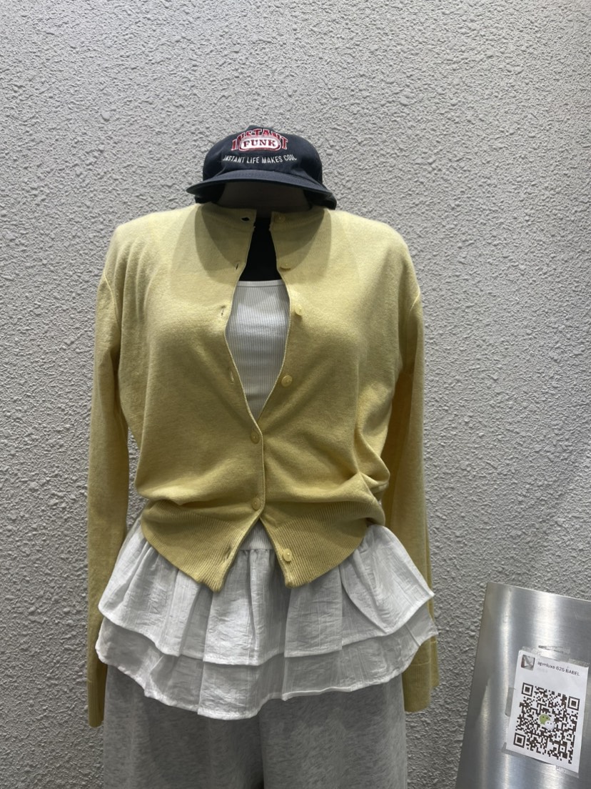 BABEL東大門代購女裝新品26春夏時尚真品熱賣休閑職業針織衫BABEL針織衫