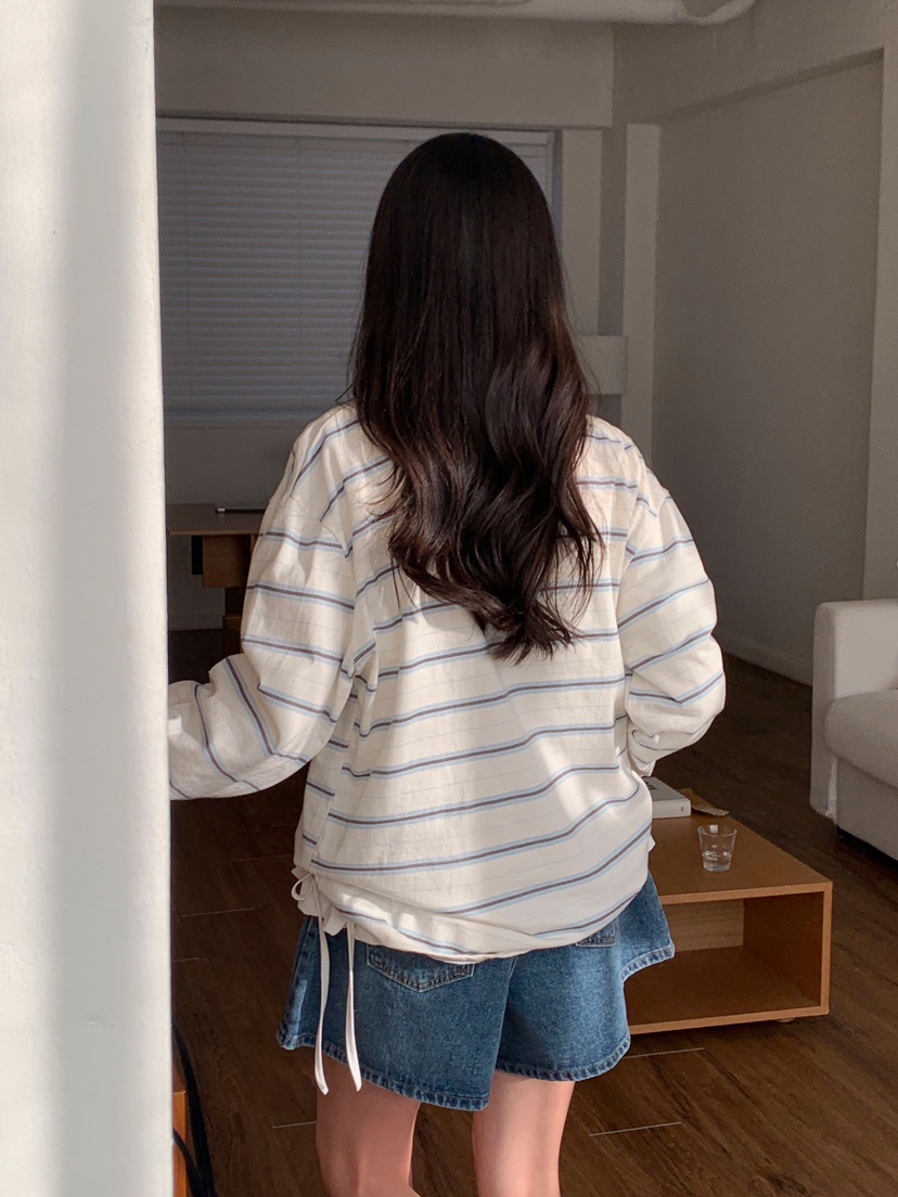 FORMSTUDIO韓國代購女裝新款熱賣人氣時尚真品休閑長袖T恤FORMSTUDIO長袖T恤