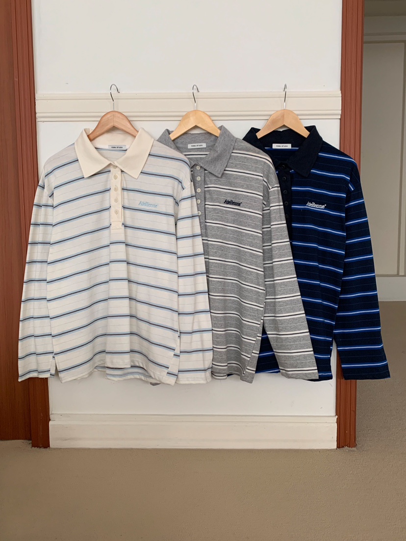 FORMSTUDIO韓國代購女裝新款熱賣人氣時尚真品休閑長袖T恤FORMSTUDIO長袖T恤圖色3左三色