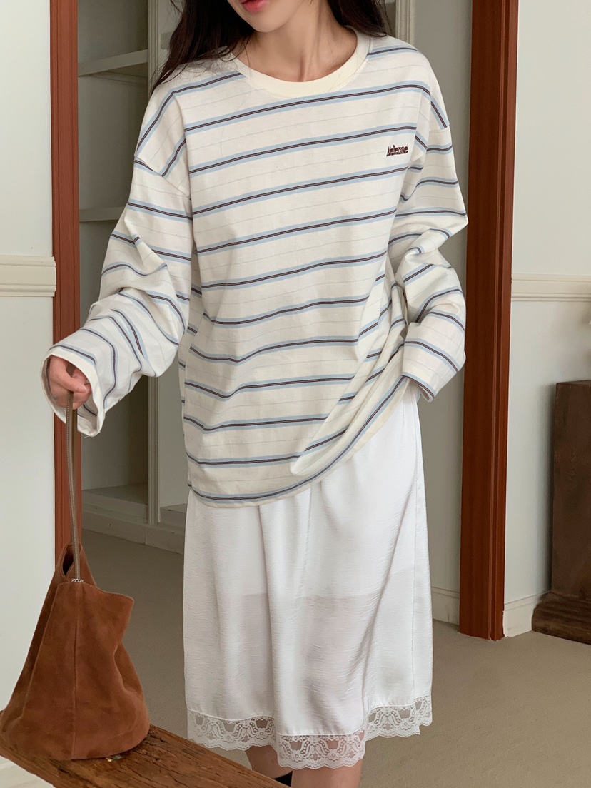 FORMSTUDIO東大門直郵女士新款真品職業休閑26春夏長袖T恤FORMSTUDIO長袖T恤