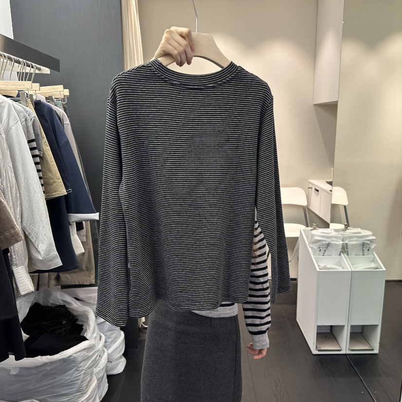 SALT BREAD韓國直郵女士新品熱賣真品26春夏職業長袖T恤SALT BREAD長袖T恤