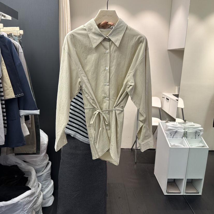 SALT BREAD韓國直郵女裝新款休閑推薦時尚襯衫蕾絲衫SaleSALT BREAD襯衫/蕾絲衫圖色1