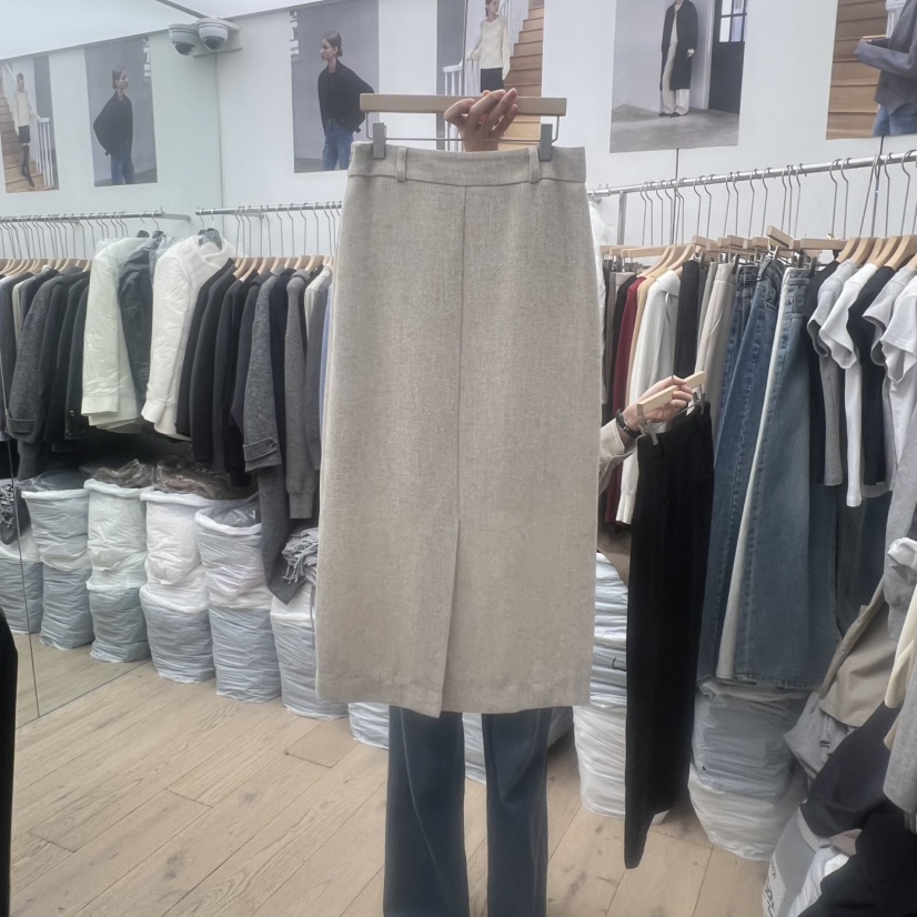 MOI-A韓國直郵女士新品真品職業熱賣推薦休閑半身裙中短裙MOI-A半身裙/中短裙