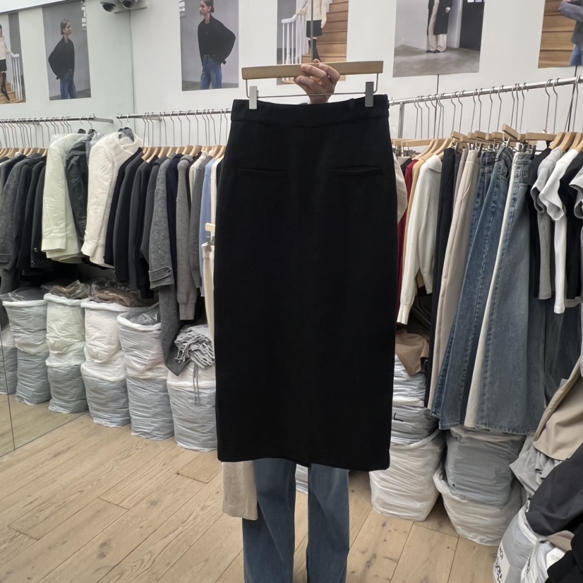 MOI-A韓國直郵女士新品真品職業熱賣推薦休閑半身裙中短裙MOI-A半身裙/中短裙圖色2