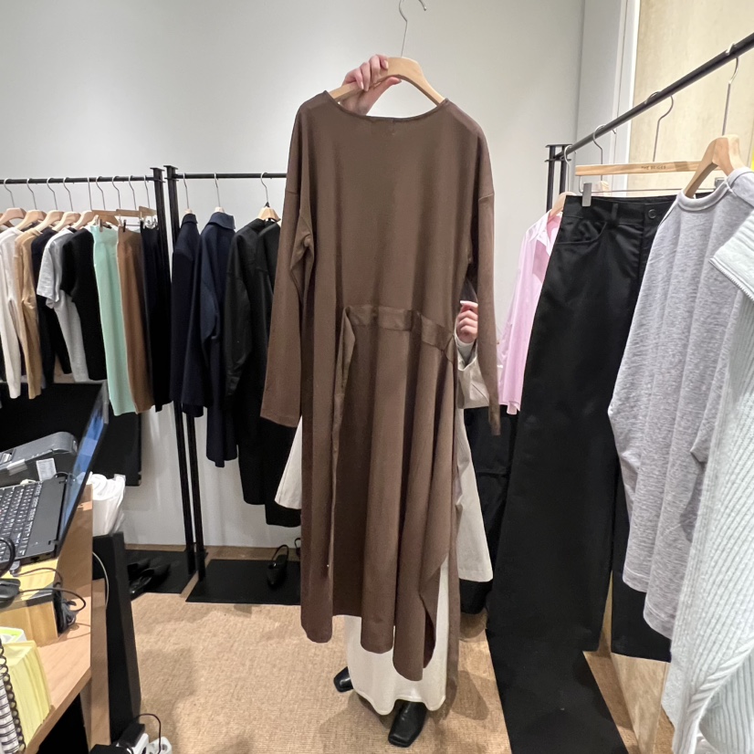 LMT（SAND LIMITED）東大門直郵女士新款26春夏職業連衣裙LMT/THE SAND/THE BEIGES_FLOW連衣裙