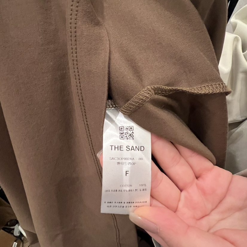 LMT（SAND LIMITED）東大門直郵女士新款26春夏職業連衣裙LMT/THE SAND/THE BEIGES_FLOW連衣裙