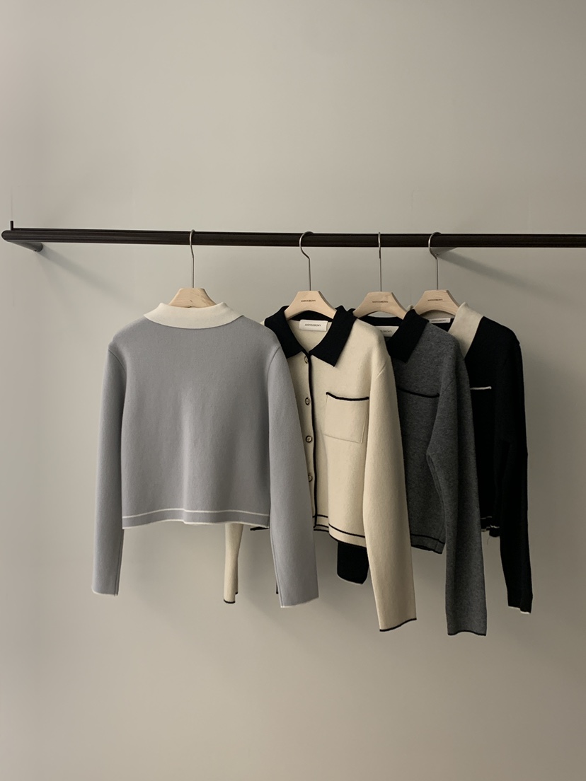 ANDYOUBROWN東大門直郵女裝新款人氣休閑時尚職業針織衫開衫ANDYOUBROWN針織衫