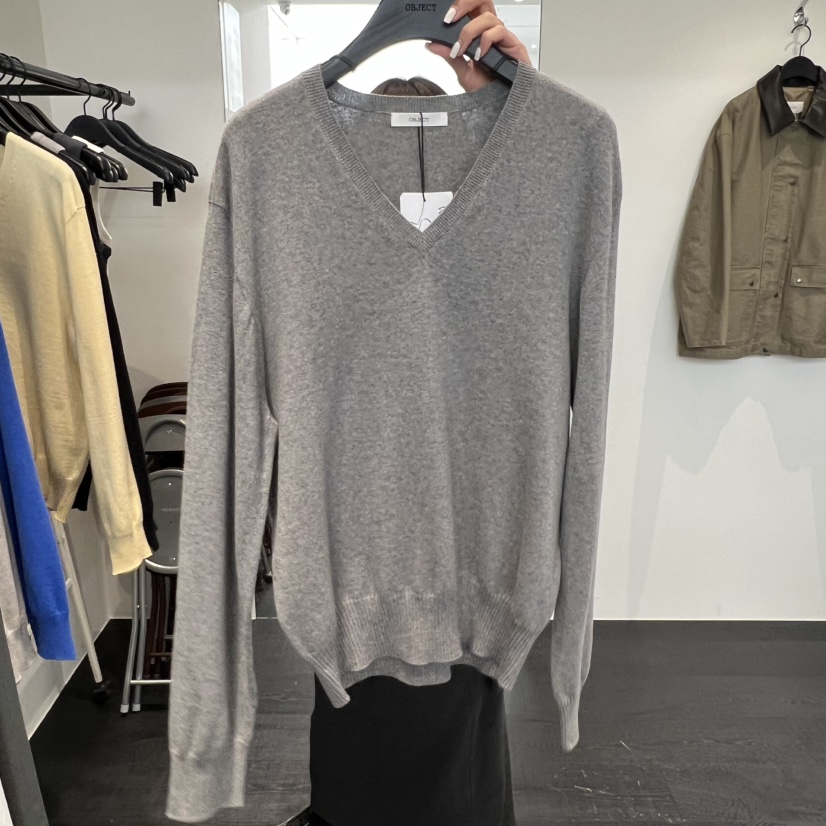 OBJECT韓國直郵女士新品休閑人氣真品推薦職業時尚針織衫OBJECT針織衫圖色5