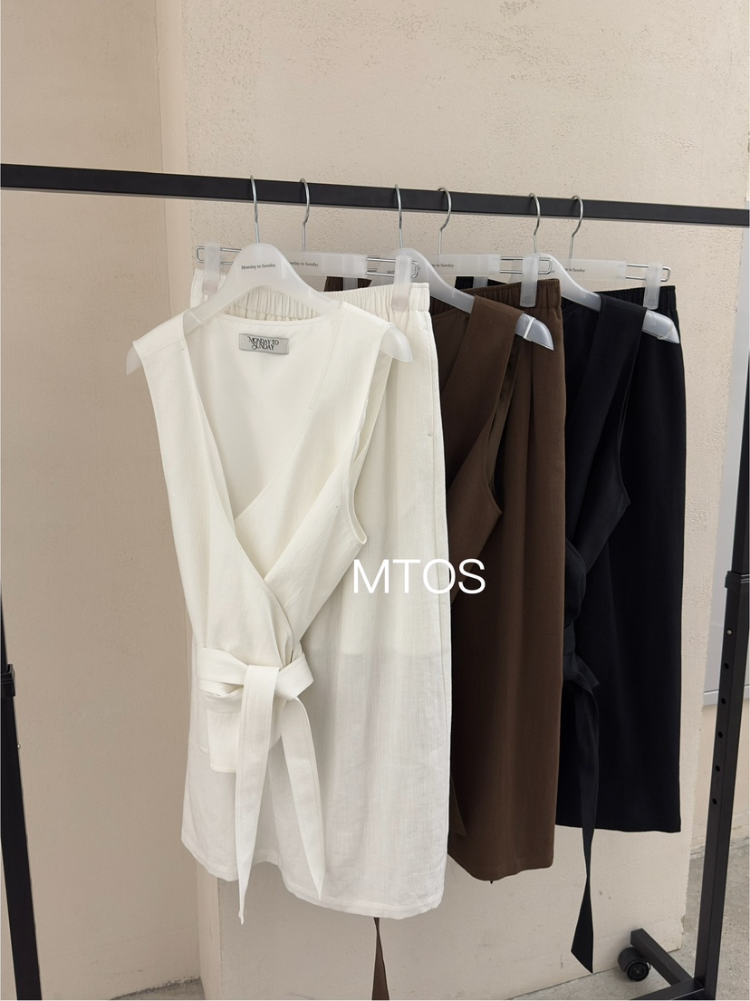 MONDAY TO SUNDAY東大門代購女士新品休閑推薦26春夏套裝MONDAY TO SUNDAY套裝