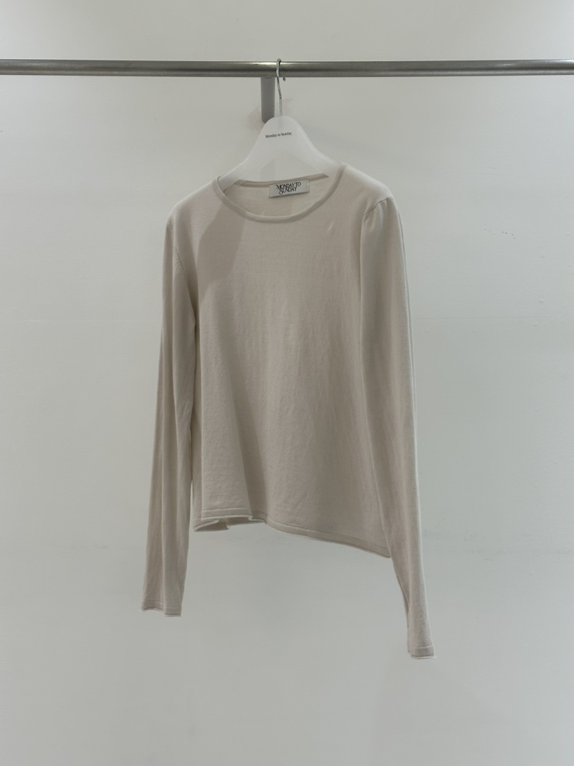 MONDAY TO SUNDAY東大門實拍女裝新款真品熱賣時尚長袖T恤MONDAY TO SUNDAY長袖T恤圖色4