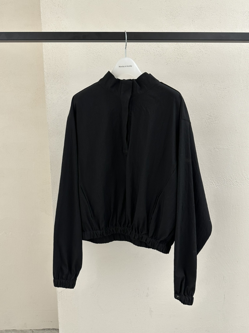 MONDAY TO SUNDAY韓國代購女裝新款推薦休閑襯衫蕾絲衫MONDAY TO SUNDAY襯衫/蕾絲衫圖色3