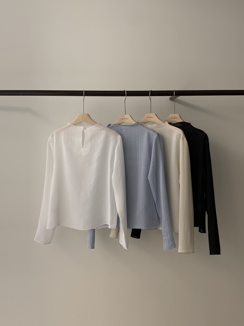 ANDYOUBROWN東大門直郵女士新款熱賣26春夏職業襯衫蕾絲衫ANDYOUBROWN襯衫/蕾絲衫