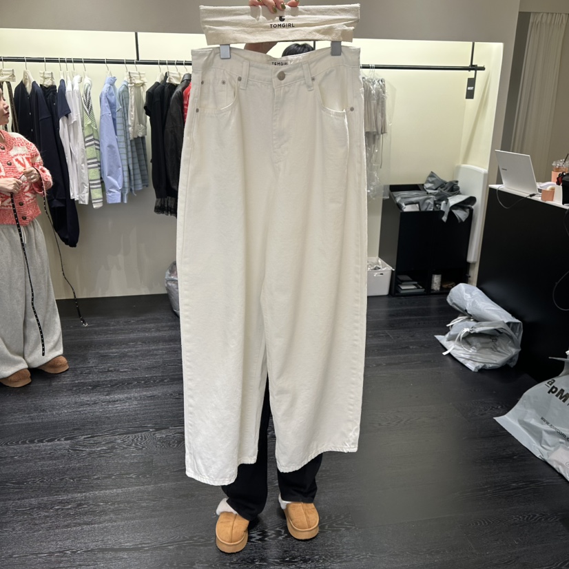 TOMGIRL東大門代購女士新款休閑推薦時尚人氣真品職業休閑褲TOMGIRL休閑褲圖色1