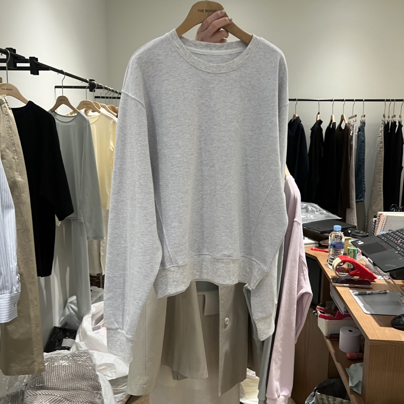 LMT（SAND LIMITED）東大門直郵女裝新款休閑職業衛衣鏤空LMT/THE SAND/THE BEIGES_FLOW衛衣圖色3