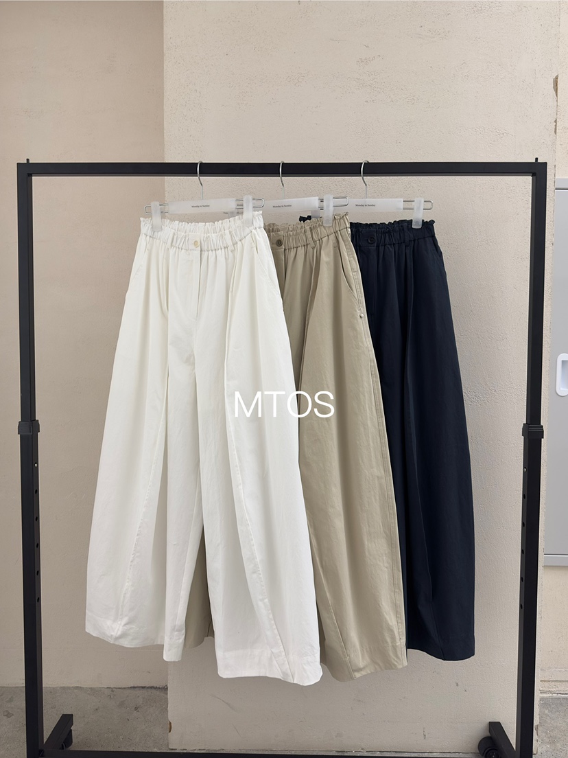 MONDAY TO SUNDAY東大門直郵女裝新品26春夏人氣休閑褲MONDAY TO SUNDAY休閑褲