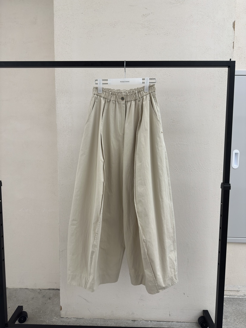 MONDAY TO SUNDAY東大門直郵女裝新品26春夏人氣休閑褲MONDAY TO SUNDAY休閑褲圖色2