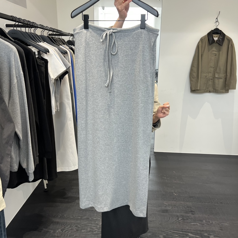 OBJECT東大門代購女裝新品26春夏時尚職業半身裙中短裙長款OBJECT半身裙/中短裙圖色1