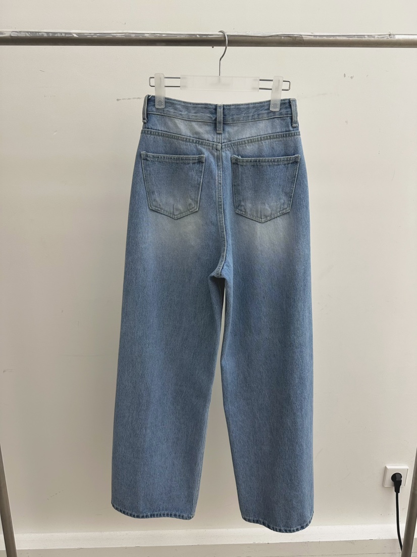 MONDAY TO SUNDAY東大門代購女裝新品休閑熱賣時尚牛仔褲MONDAY TO SUNDAY牛仔褲