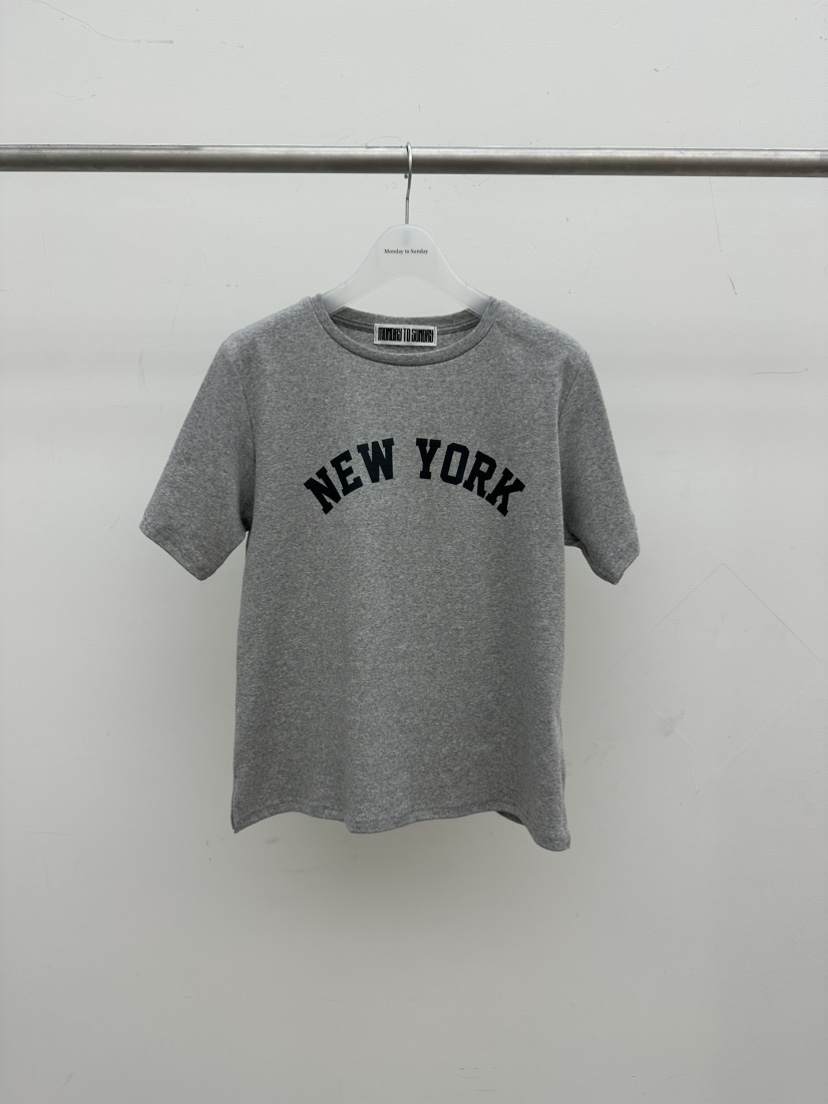 MONDAY TO SUNDAY韓國代購女裝新品26春夏時尚人氣推薦T恤MONDAY TO SUNDAYT恤圖色3