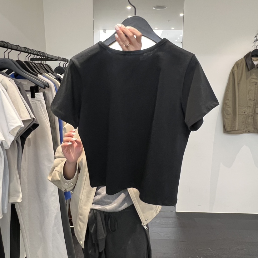 OBJECT東大門實拍女士新款推薦熱賣休閑職業26春夏T恤棉質OBJECTT恤