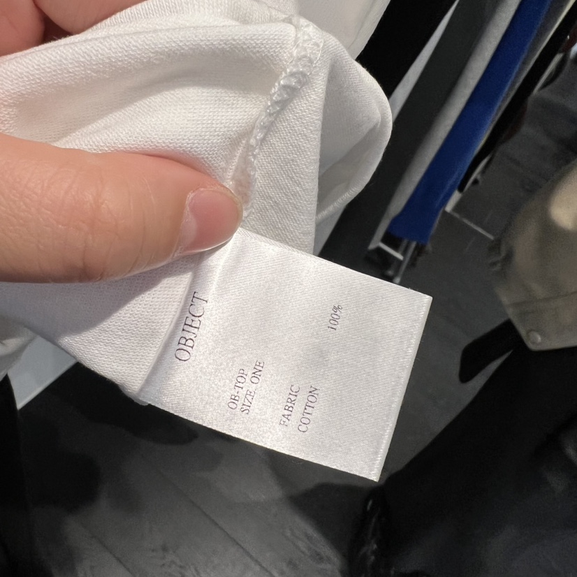 OBJECT東大門實拍女士新款推薦熱賣休閑職業26春夏T恤棉質OBJECTT恤