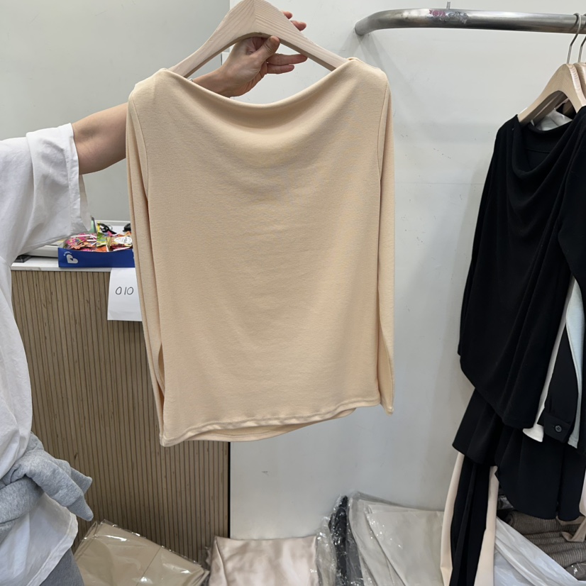 THE LOW東大門直郵女士新品真品26春夏職業推薦休閑長袖T恤THE LOW長袖T恤