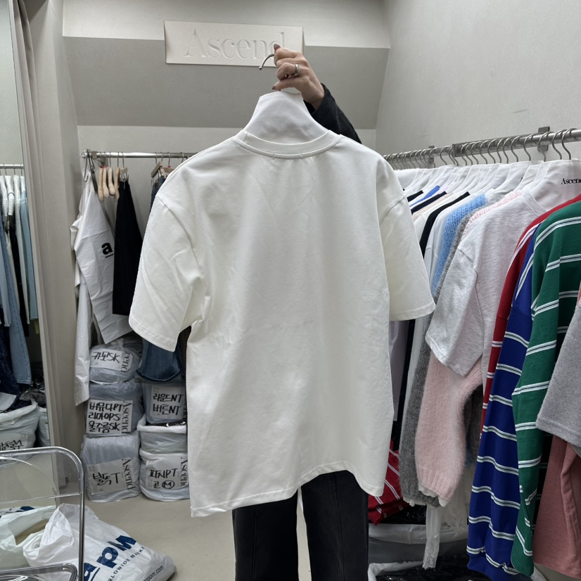 ASCEND韓國代購女士新品真品26春夏職業推薦人氣休閑時尚T恤ASCENDT恤