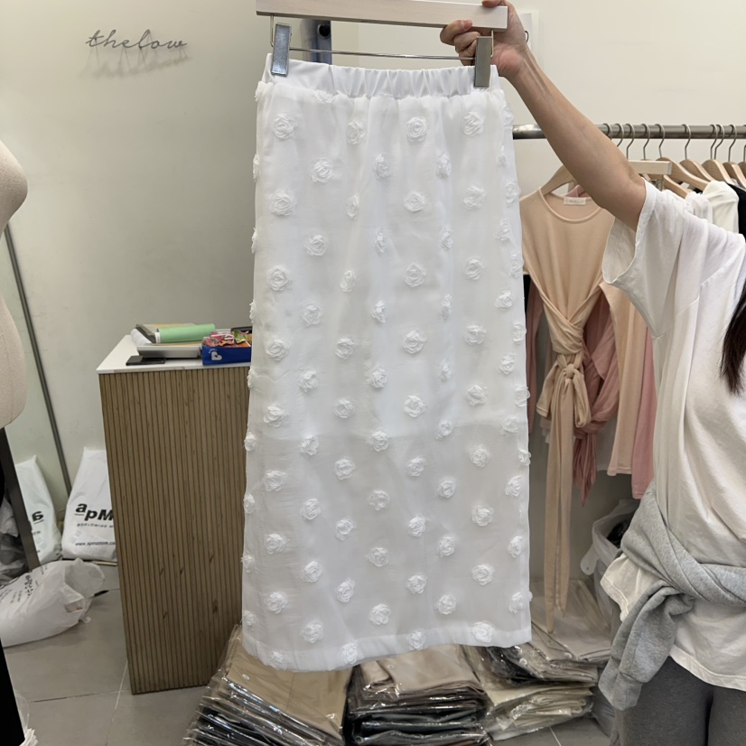 THE LOW東大門直郵女裝新品真品人氣時尚休閑26春夏長裙THE LOW長裙圖色1