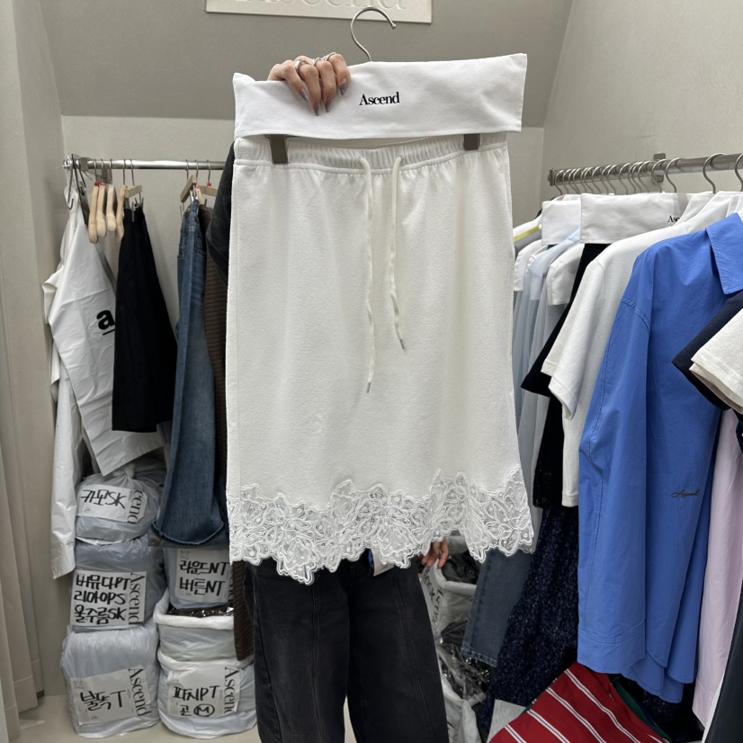 ASCEND東大門實拍女裝新品人氣推薦職業熱賣26春夏真品短裙ASCEND短裙圖色1