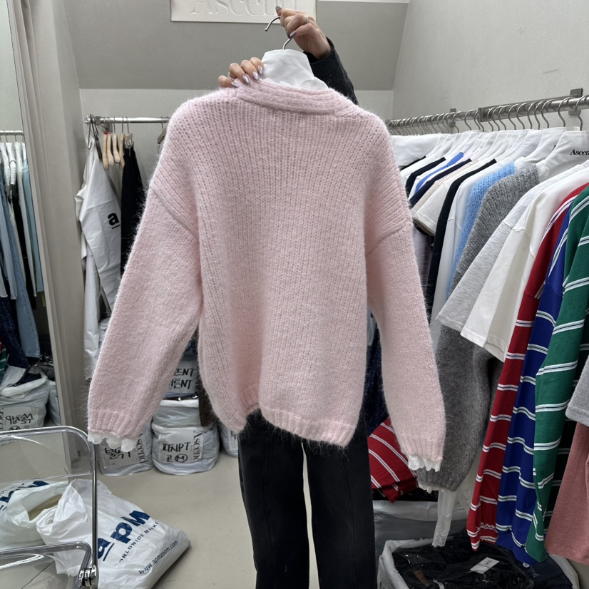 ASCEND東大門代購女裝新款休閑職業真品26春夏針織衫開衫ASCEND針織衫