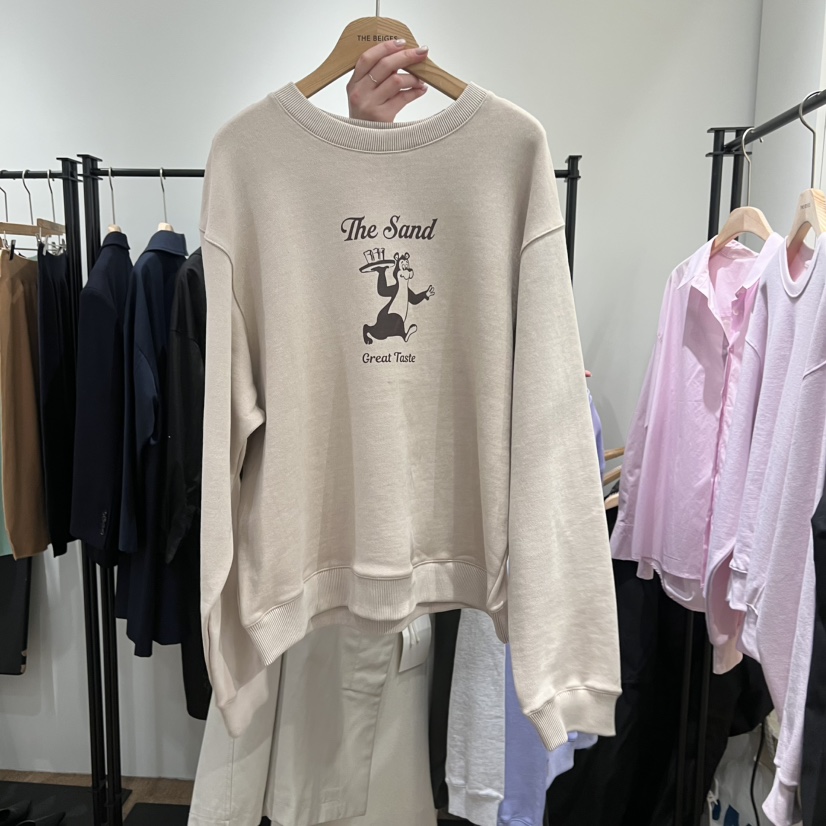 LMT（SAND LIMITED）韓國代購女裝新品推薦26春夏時尚衛衣LMT/THE SAND/THE BEIGES_FLOW衛衣圖色2