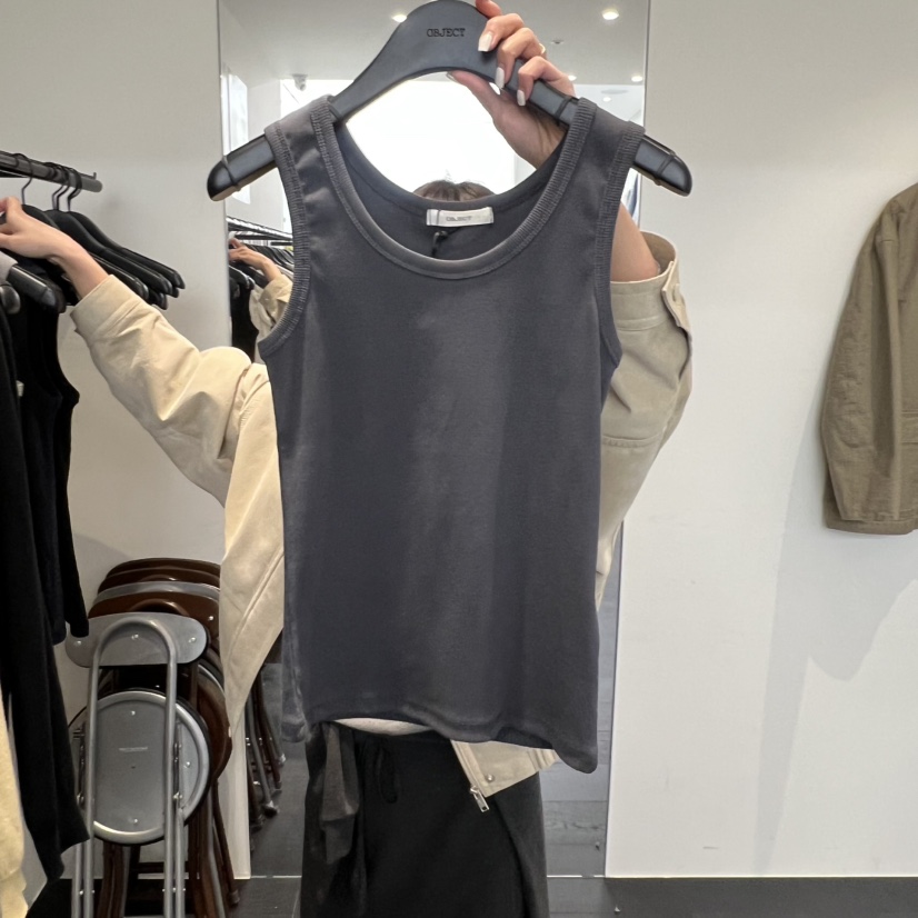 OBJECT東大門直郵女士新款休閑職業真品時尚推薦吊帶背心OBJECT吊帶/背心圖色3